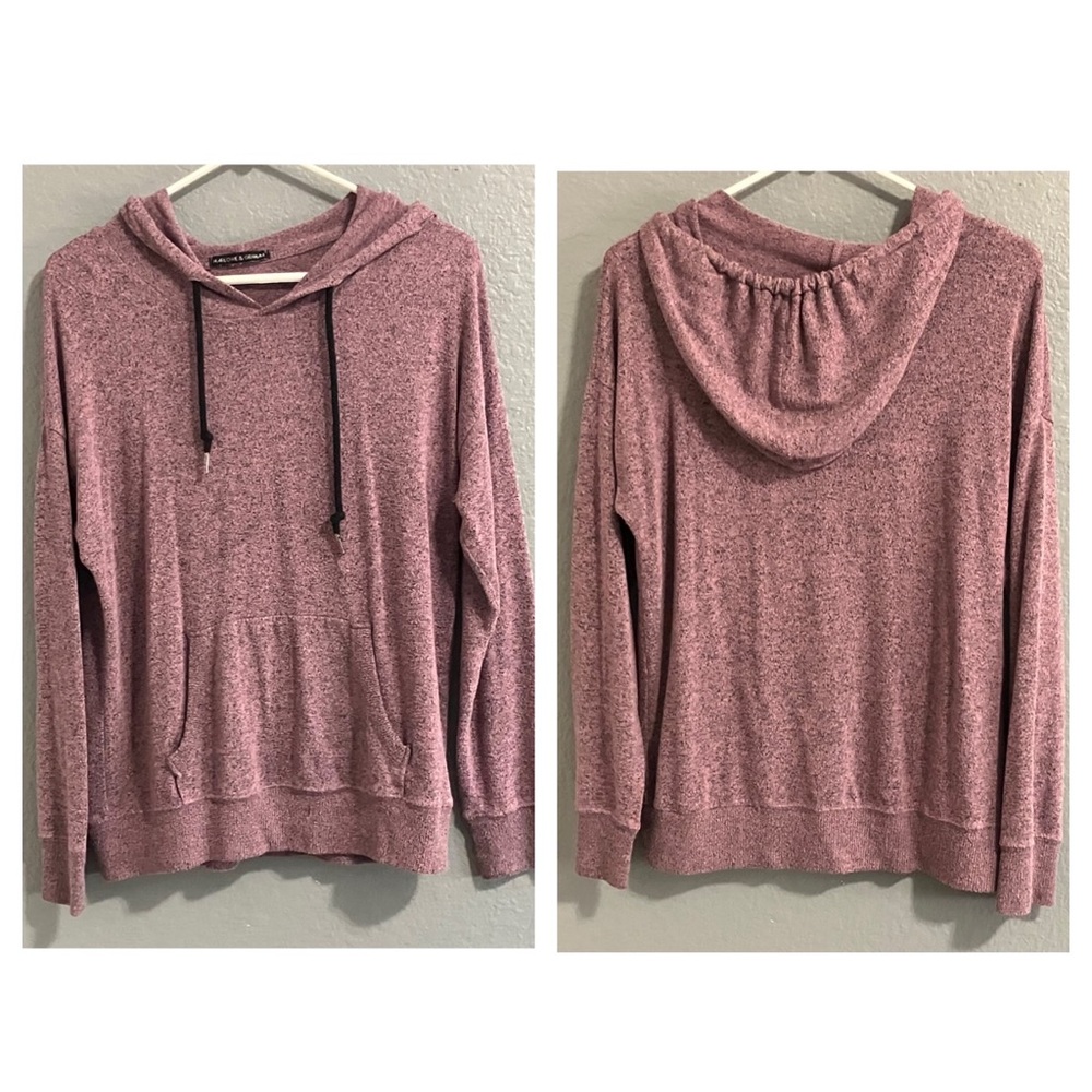 Harlow & Graham Purple Hoodie